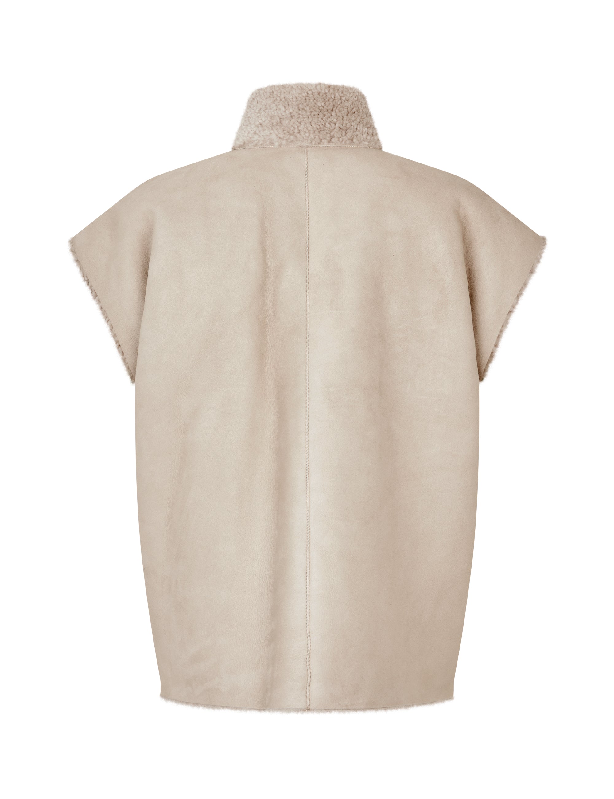 KATE VEST - K-26 Chateck Grey suede